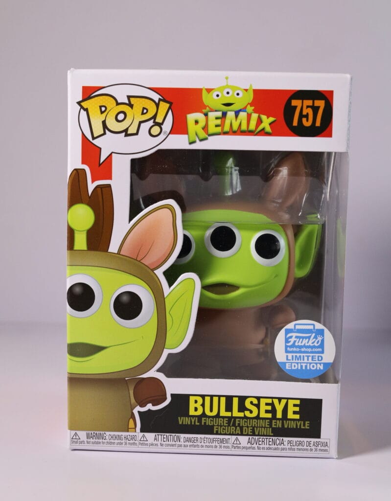 alien remix funko pop bullseye