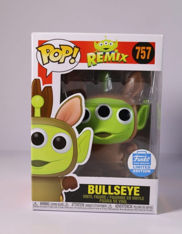 bullseye alien remix funko pop!