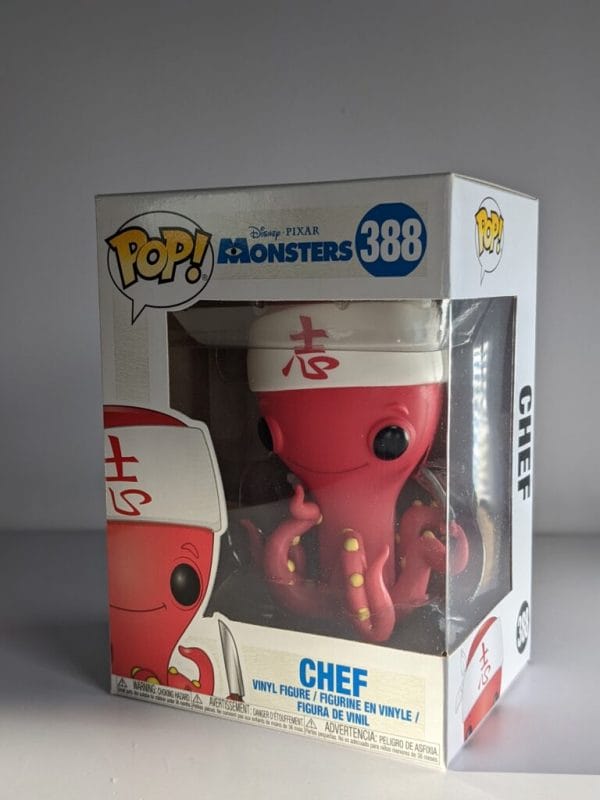 monsters inc chef funko pop!