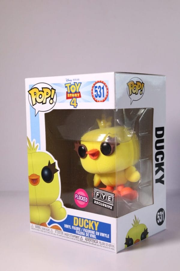 flocked ducky funko pop!