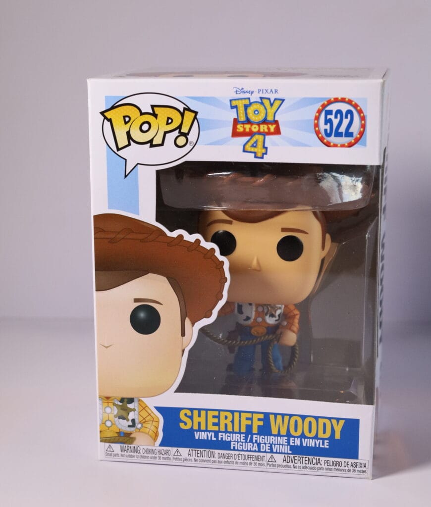 Funko Pop Sheriff Woody 522 Disney Pixar Toy Story 4 Vinyl Figure 