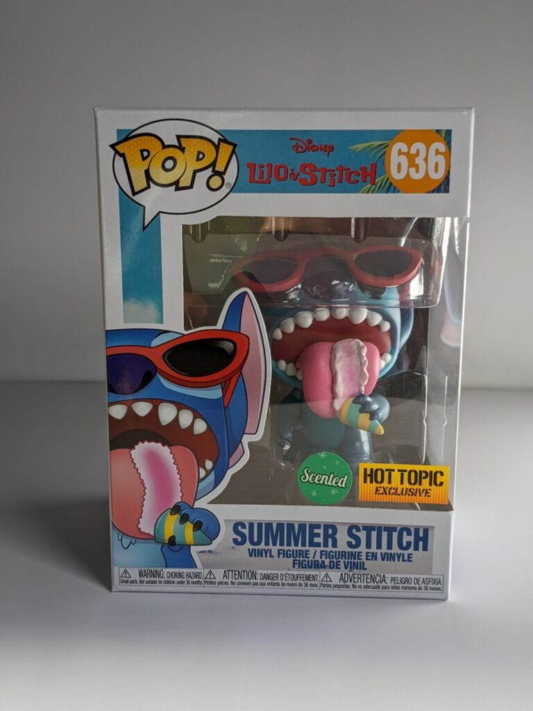 summer stitch funko pop