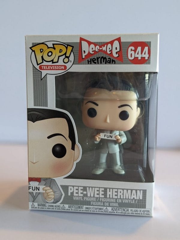 pee-wee herman funko pop!