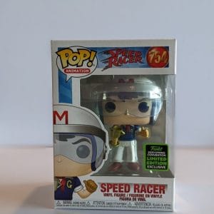 speed racer with trophy funko pop!
