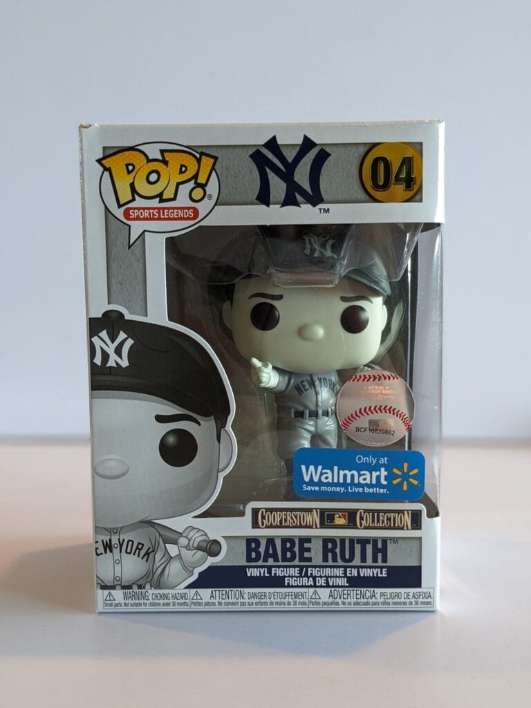 black and white babe ruth funko pop