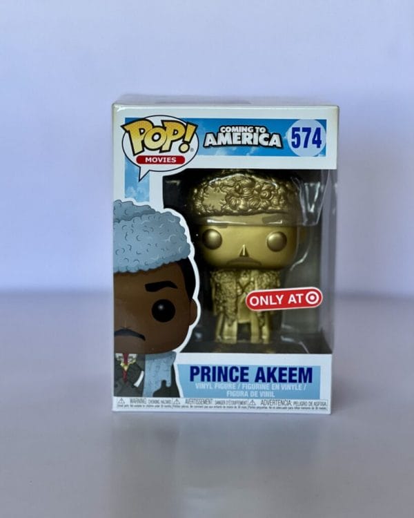 prince akeem gold funko pop!