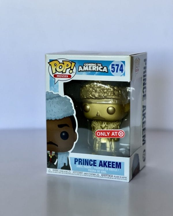 gold prince akeem funko pop!