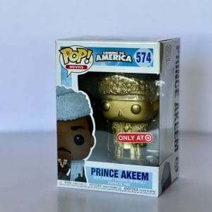 gold prince akeem funko pop!