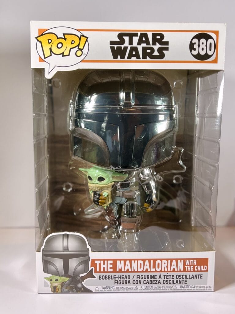 Funko Pop! Star Wars: The Mandalorian - The Mandalorian with The Child