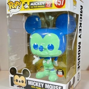 10 inch blue green mickey mouse funko pop!