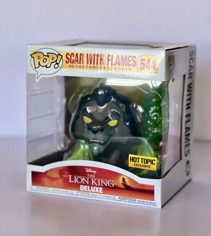 Scar With Flames Funko Pop! #544 - The Pop Central