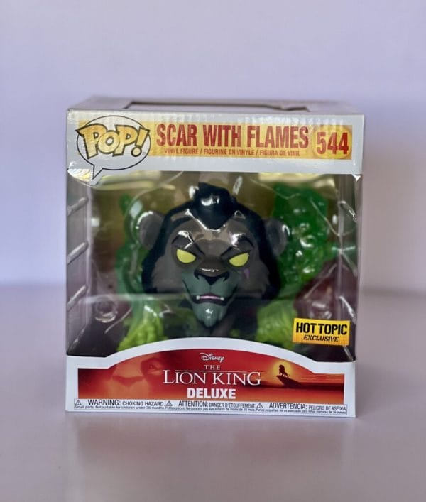 scar with flames funko pop!