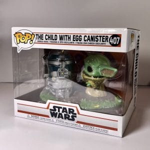 deluxe the child with egg canister funko pop!