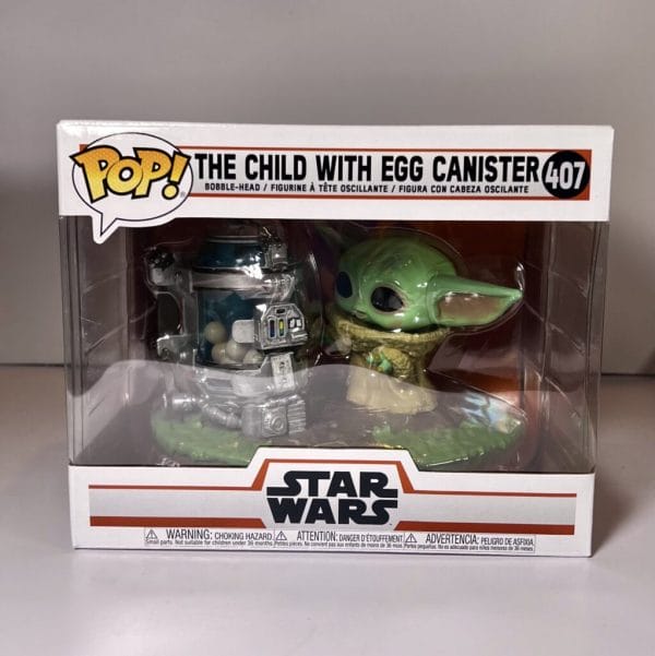 the child with egg canister funko pop!