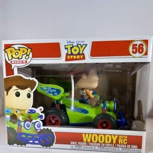 woody with rc funko pop!