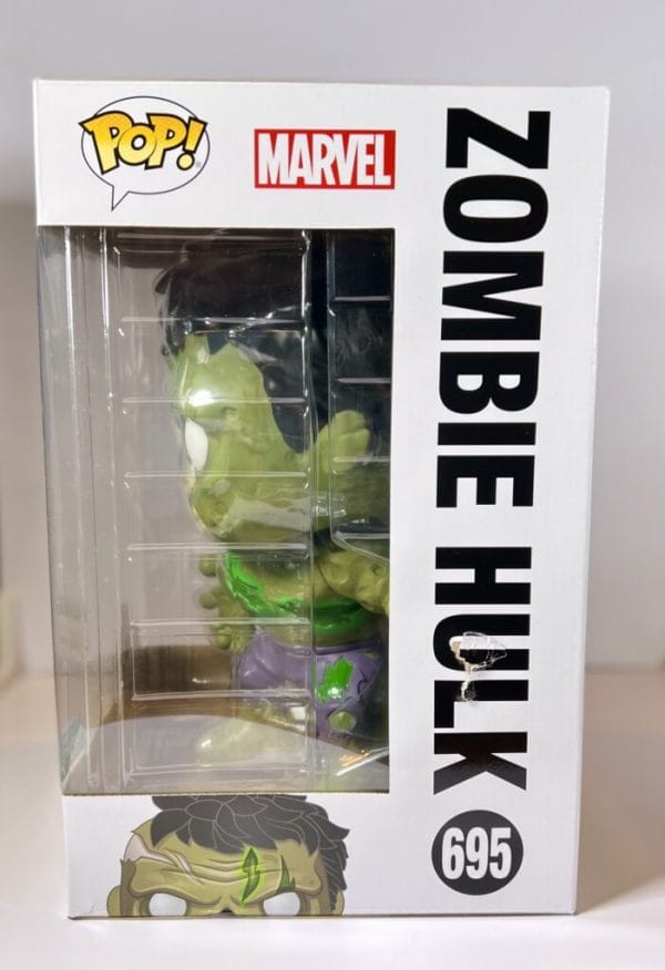damage 10 inch zombie hulk funko pop!