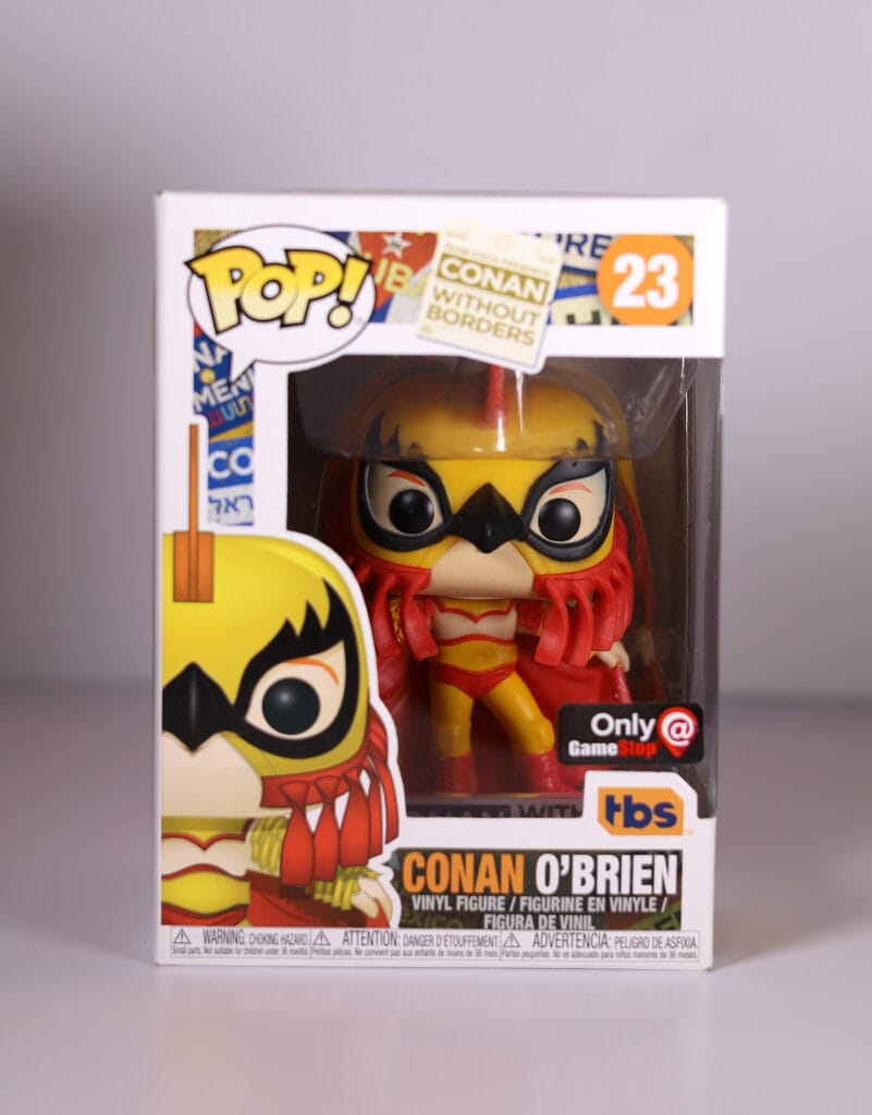 Conan O'Brien Luchador Funko Pop! #23 - The Pop Central