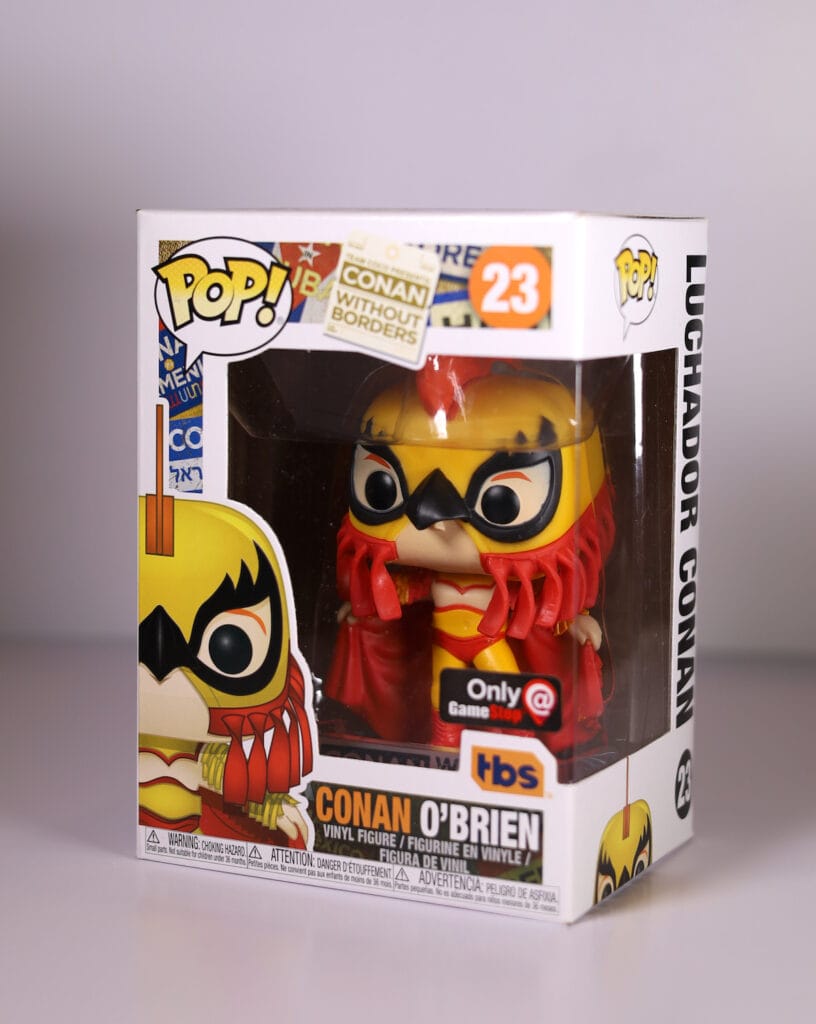 Conan O'Brien Luchador Funko Pop! #23 - The Pop Central