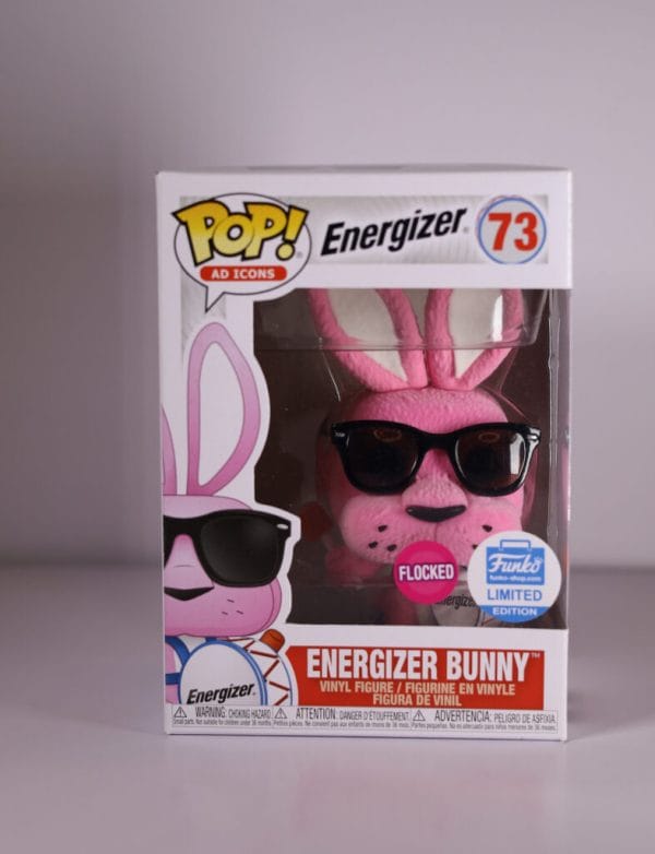 energizer bunny flocked funko pop!