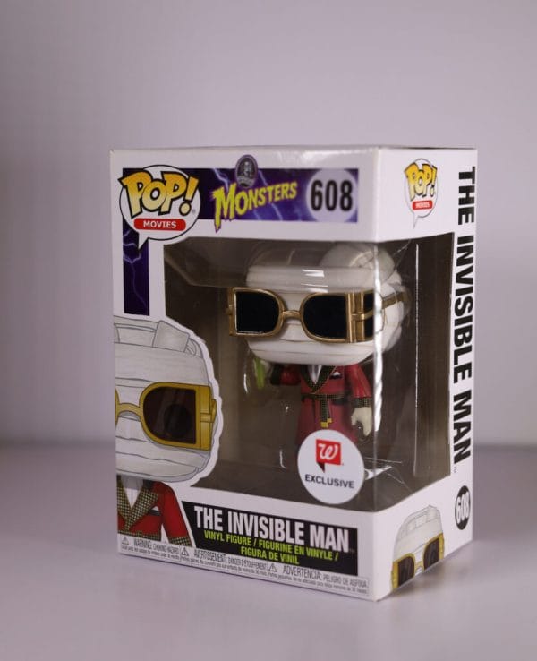 monsters the invisible man funko pop!