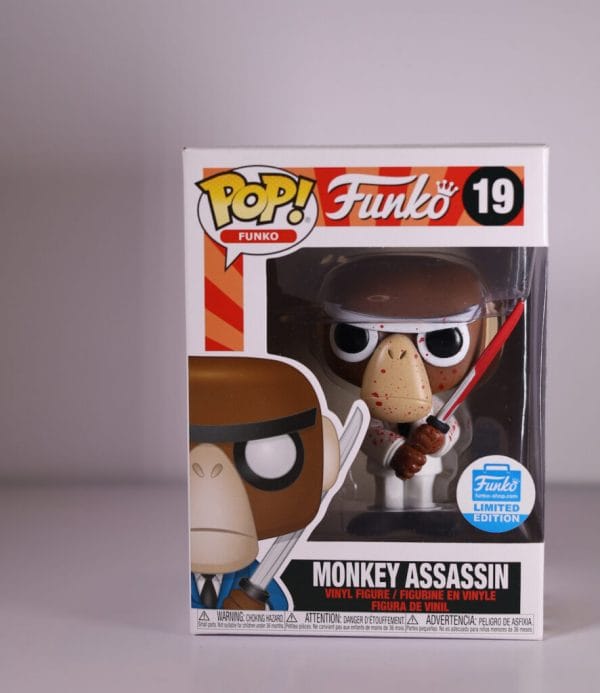 monkey assassin bloody funko pop!