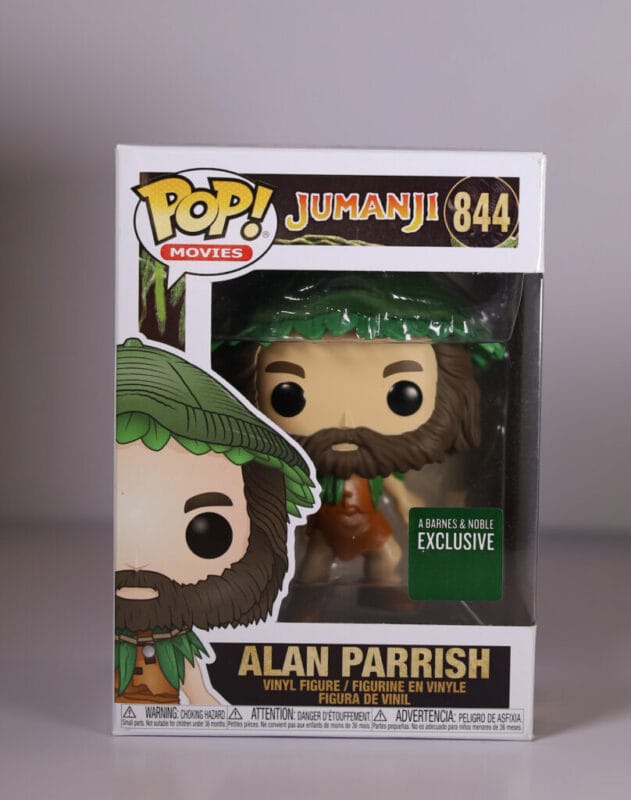 Alan Parrish Holding Knife Funko Pop! #844 - The Pop Central