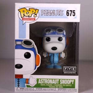 astronaut snoopy blue funko pop!