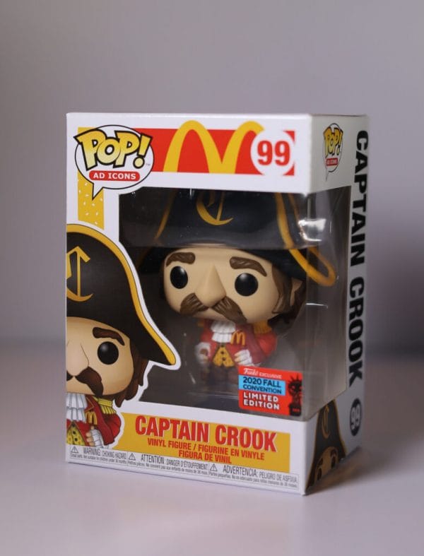 mcdonalds captain crook funko pop!