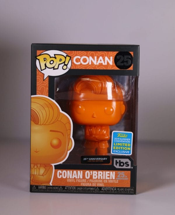 conan o'brien orange funko pop!