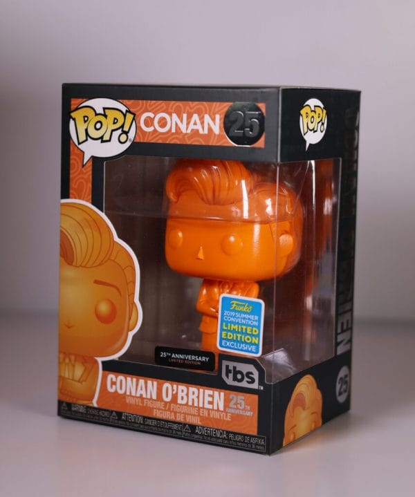 orange conan o'brien funko pop!