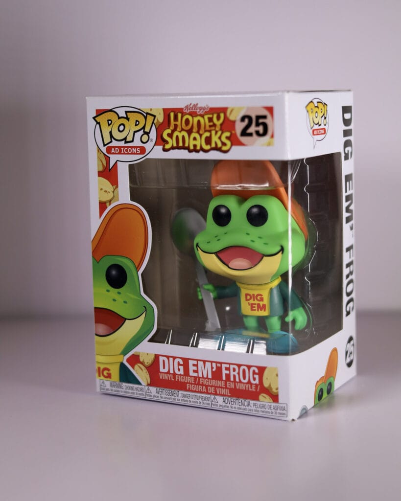 Dig 'Em Frog Funko Pop! #25 - The Pop Central
