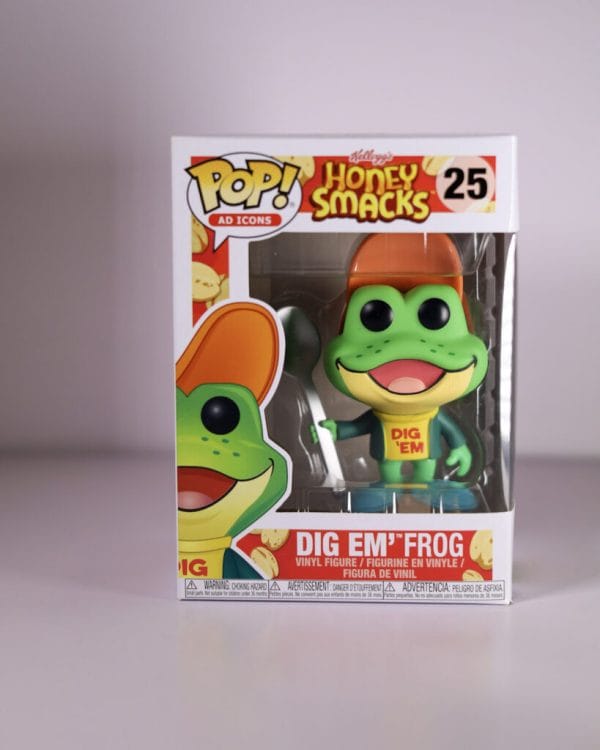 dig 'em frog funko pop!