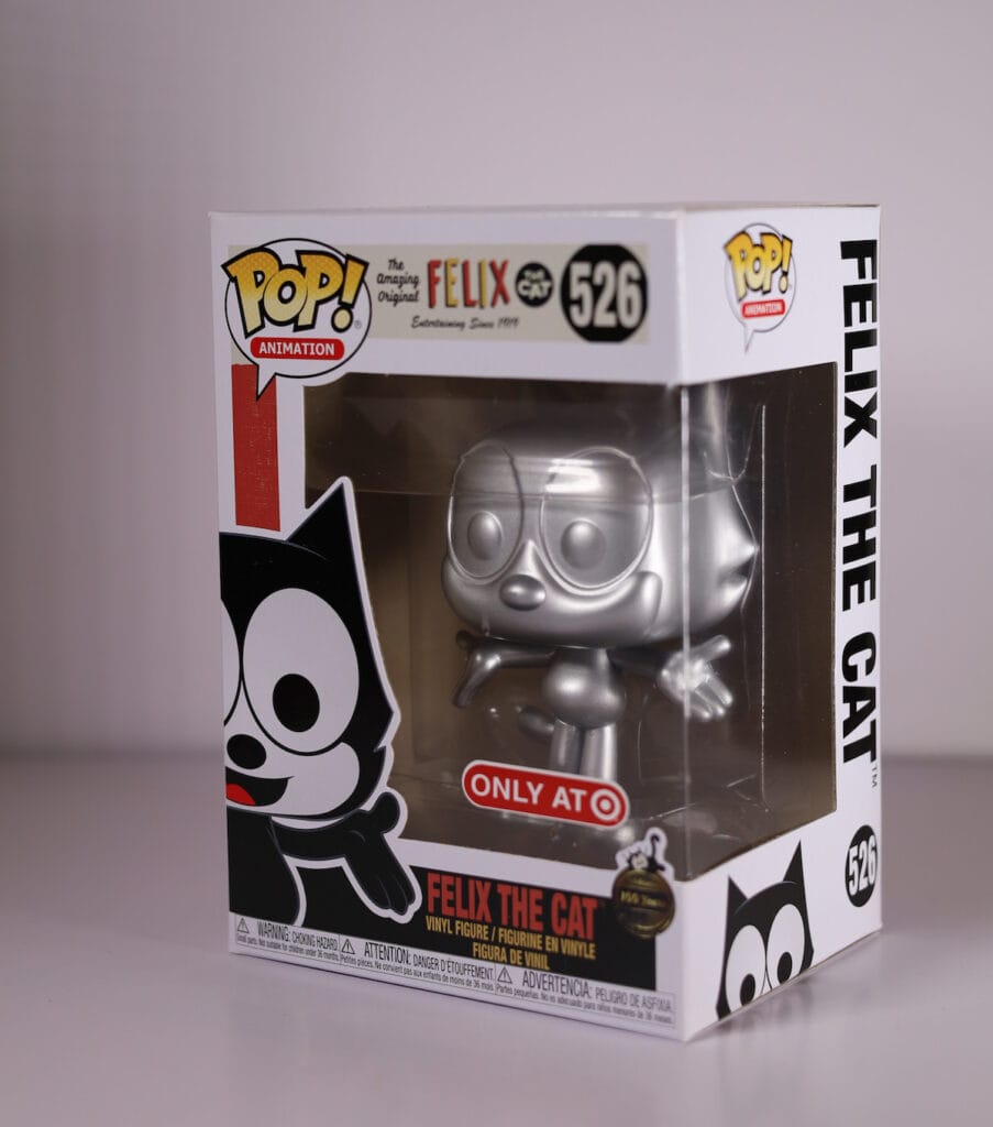 Felix The Cat Silver Funko Pop! #526