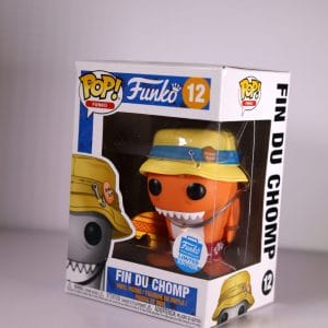 orange fin du chomp funko pop!