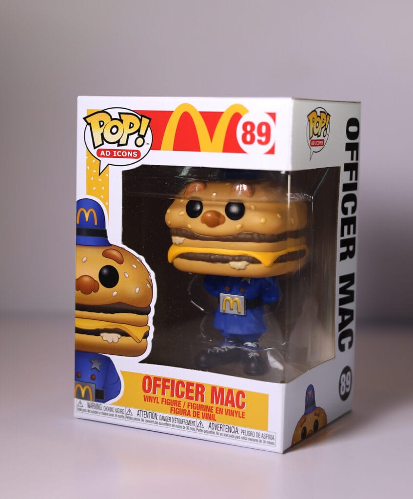 Funko Pop! Ad Icons 89 McDonald's Officer Big Mac Pop Vinyl Figure