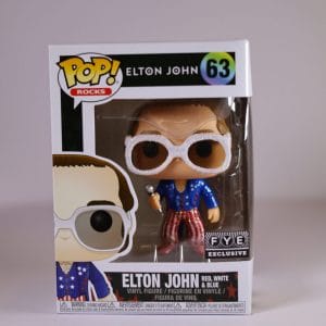 elton john patriotic glitter funko pop!
