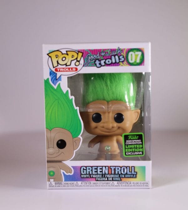 green troll funko pop!