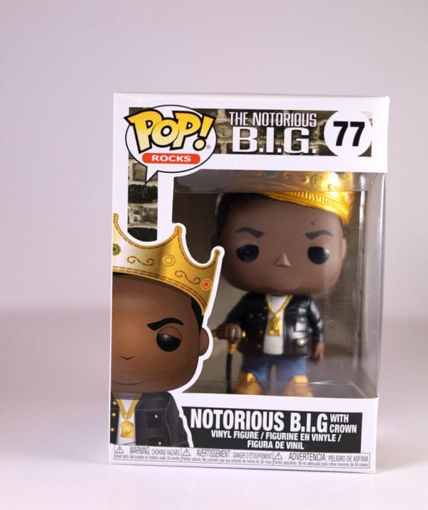 Notorious big with crown funko pop!