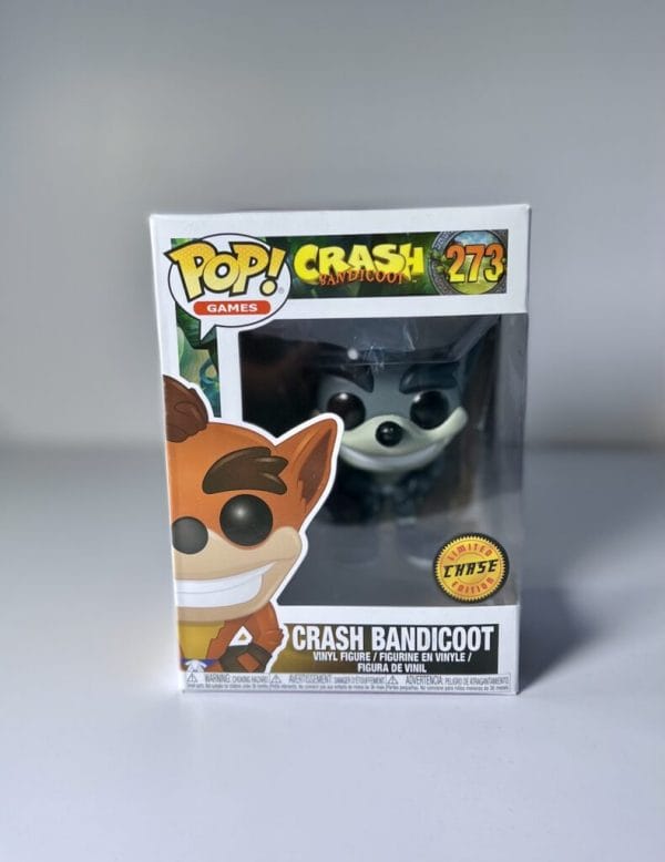 Crash Bandicoot B&W funko pop!