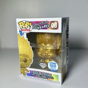 diamond collection gold troll funko pop!