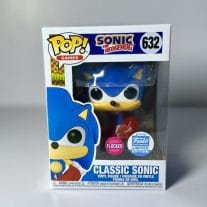 Classic Sonic Flocked Funko Pop! #632 - The Pop Central