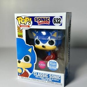 Classic Sonic Flocked Funko Pop! #632 - The Pop Central