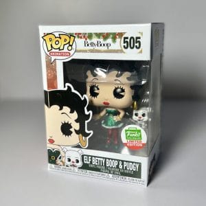 pudgy and elf betty boop funko pop!