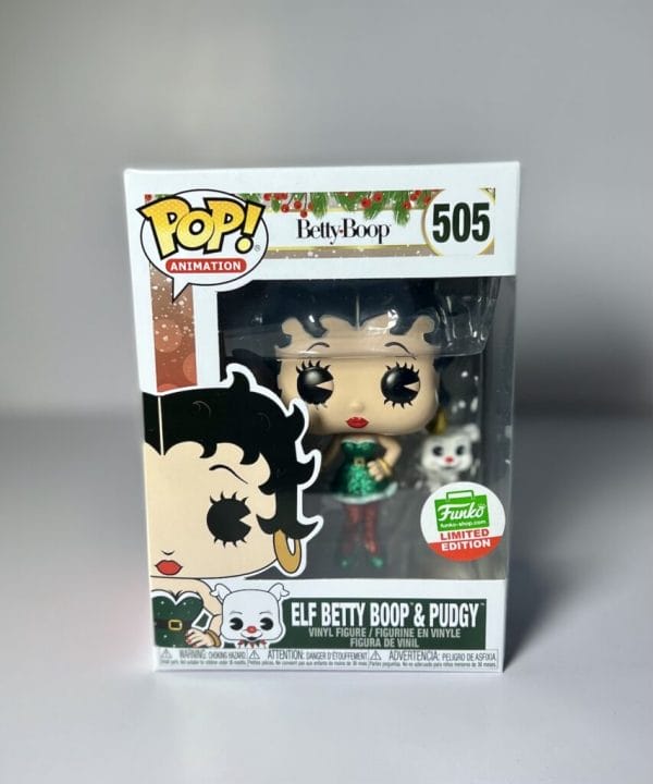 elfbetty boop and pudgy funko pop!