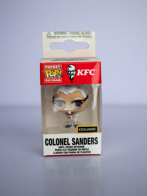 colonel sanders funko pop! keychain