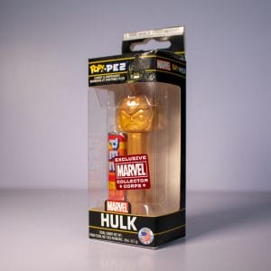 gold hulk funko pop! pez