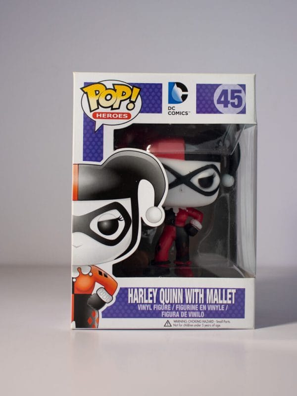 harley quinn with mallet funko pop!