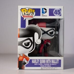 harley quinn with mallet funko pop!