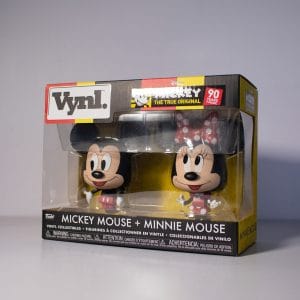 mickey mouse and minnie mouse vynl