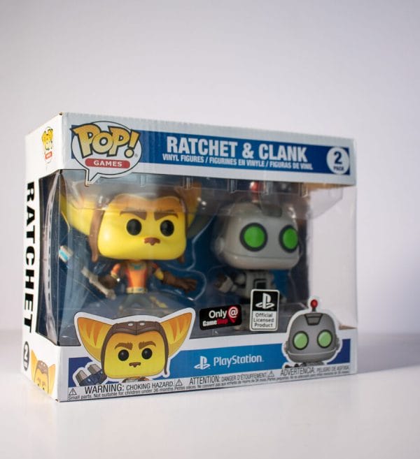 2 pack ratchet and clank funko pop!